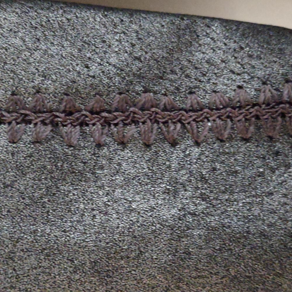 Ameri Mode Metallic Pewter Leather Blazer - image 4